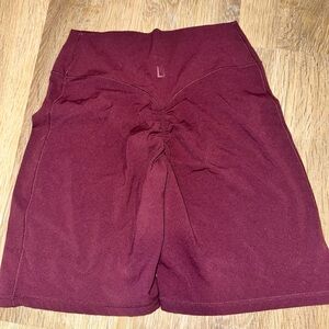Purple Buffbunny Poshknit Aggressive Scrunch Shorts